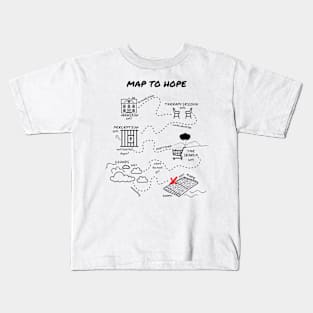 Map to Hope Kids T-Shirt